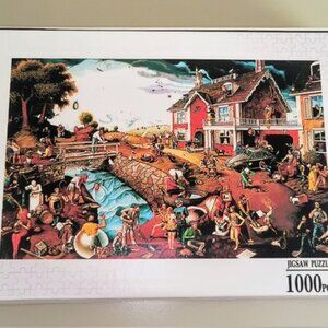 1000pc Vintage Altamont,NY Town Scene Jigsaw Puzzle NEW and SEALED BOX